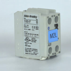 AUXILIARY CONTACT  100-F A 20  2 NO  B SERIES - Used - TESTED