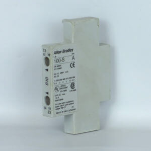 AUXILIARY CONTACT  100-S-B10, 1 NO 600V A SERIES - Used - TESTED