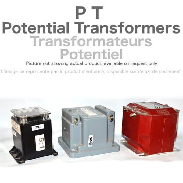 POTENTIEL TRANSFORMER (PT) 460-600 600V/120V 5:1 150VA - Used - TESTED