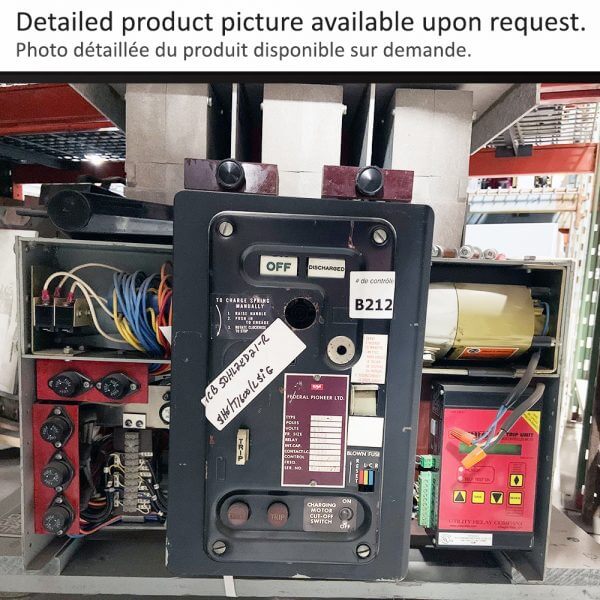 Air Circuit Breaker 50HL2 F1600 E/O D/O FPE 21"