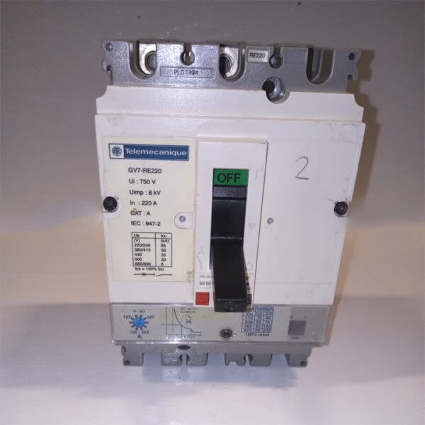 SWITCH MOTOR PROTECTION 220A 35 KA - Used - TESTED