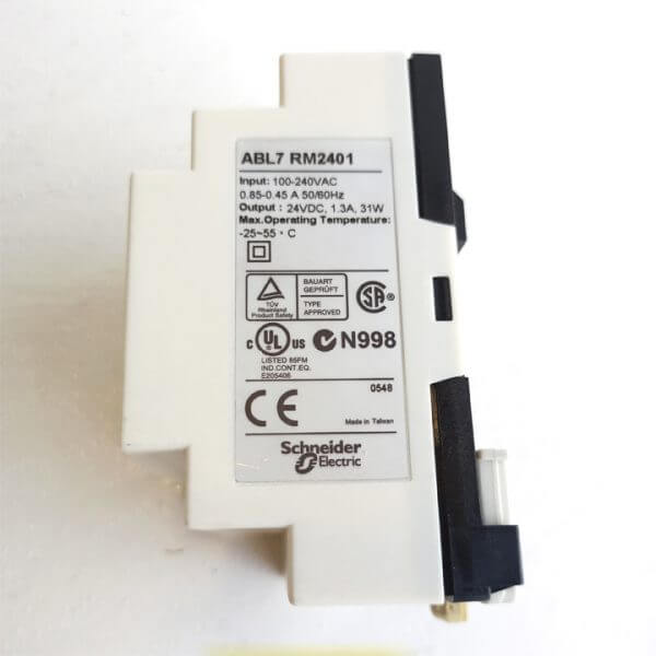 POWER SUPPLY INPUT:100-240VAC OUTPUT 24VDC - Used - TESTED - Image 2