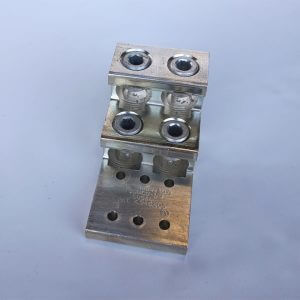MECHANICAL LUG QUADRUPLE  750 - 1 / 0 MCM AL9 CU - Used - TESTED