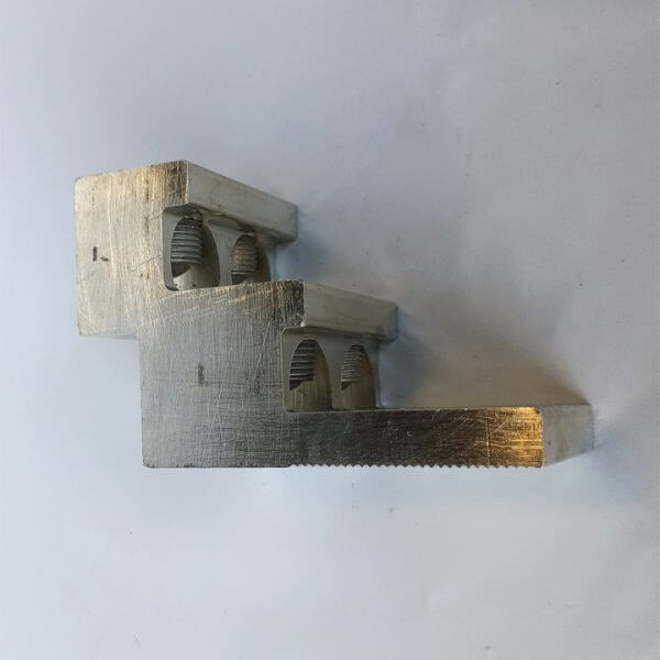 MECHANICAL LUG QUADRUPLE  750 - 1 / 0 MCM AL9 CU - Used - TESTED - Image 2