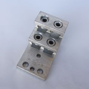 MECHANICAL LUG QUADRUPLE  750 - 1 / 0 MCM AL9 CU - Used - TESTED
