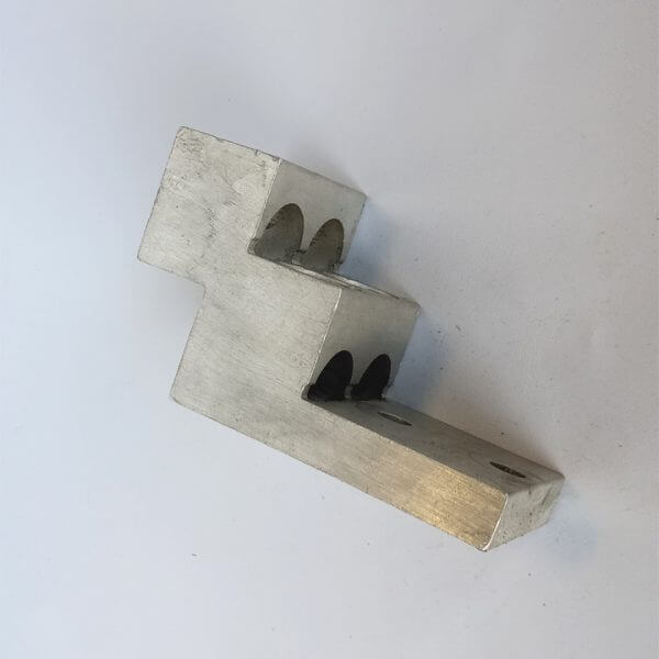 MECHANICAL LUG QUADRUPLE  750 - 1 / 0 MCM AL9 CU - Used - TESTED - Image 2