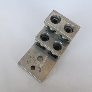 MECHANICAL LUG QUADRUPLE  750 - 1 / 0 MCM AL9 CU - Used - TESTED