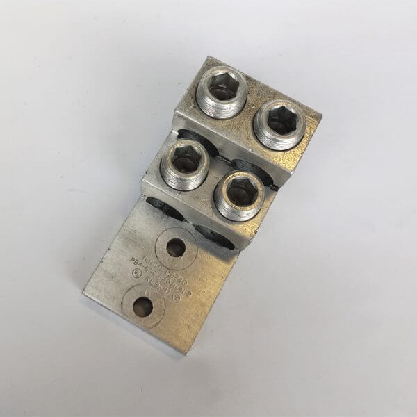 MECHANICAL LUG QUADRUPLE 600 MCM-2 AL 9CU - Used - TESTED