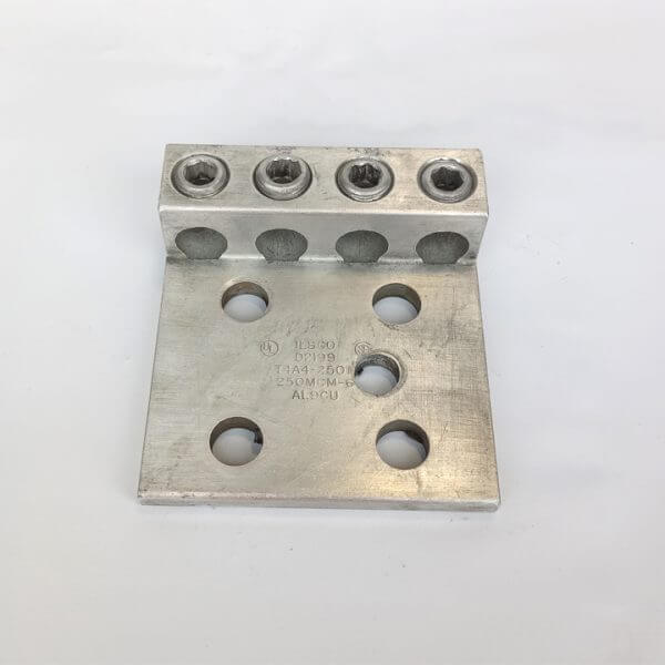 MECHANICAL LUG QUADRUPLE 250 MCM--6 - Used - TESTED