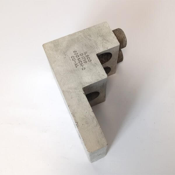 MECHANICAL LUG TRIPLE 600 MCM -2 AL9CU - Used - TESTED - Image 2