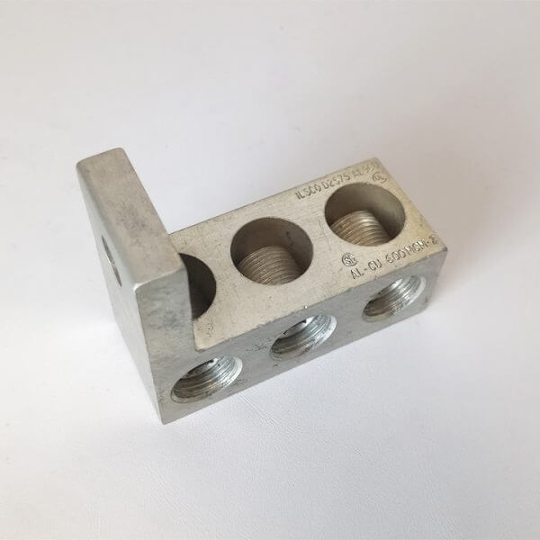 MECHANICAL LUG TRIPLE 600 MCM -2 AL9CU - Used - TESTED