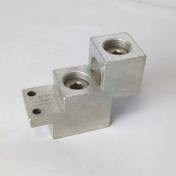 MECHANICAL LUG DOUBLE 750 - 1/0  MCM AL9CU - Used - TESTED