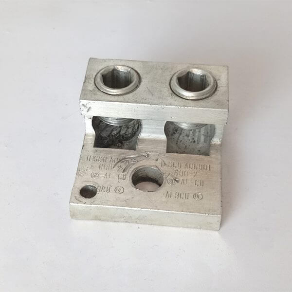 MECHANICAL LUG DOUBLE HOR. 600 MCM-2 CUAL - Used - TESTED