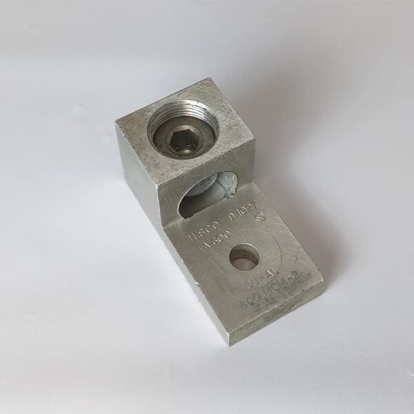 MECHANICAL LUG SIMPLE 600 MCM-2 AL9CU TA 600C 12 / BOX - Used - TESTED ...