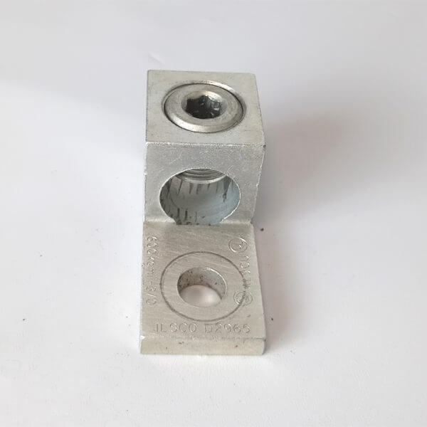 MECHANICAL LUG SIMPLE 600 KCMIL-3/0     21 / BOX - Used - TESTED