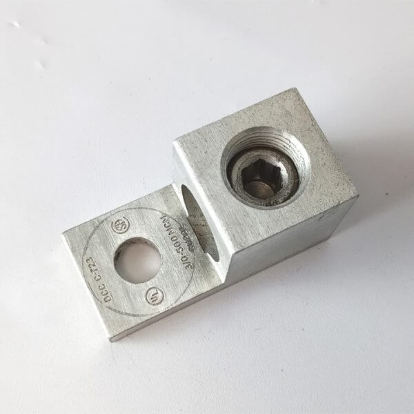 MECHANICAL LUG SIMPLE 3/0-500MCM      9 /BOX - Used - TESTED