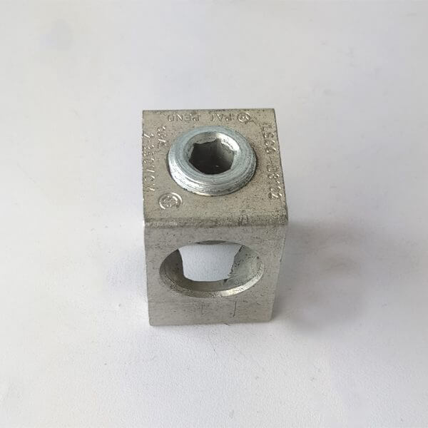 MECHANICAL LUG SIMPLE 2 -350 MCM CUAL 9  / BOX - Used - TESTED - Image 2