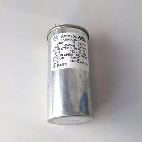 CAPACITOR 24 UF 400VAC P10000AFC - Used - TESTED - Image 2