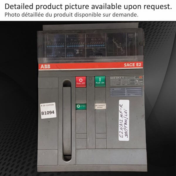 2NA F1200 M/O FIXED SACE EMAXE2 50KA ABB