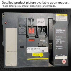 BREAKER 3000A 600V 3P SQD MASTERPACT 85KA FRAME ONLY - Used - TESTED