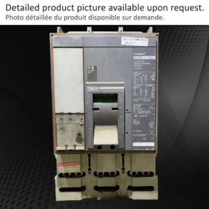 BREAKER 1000A 600V 3P SQUARE D 18KA - Used - TESTED