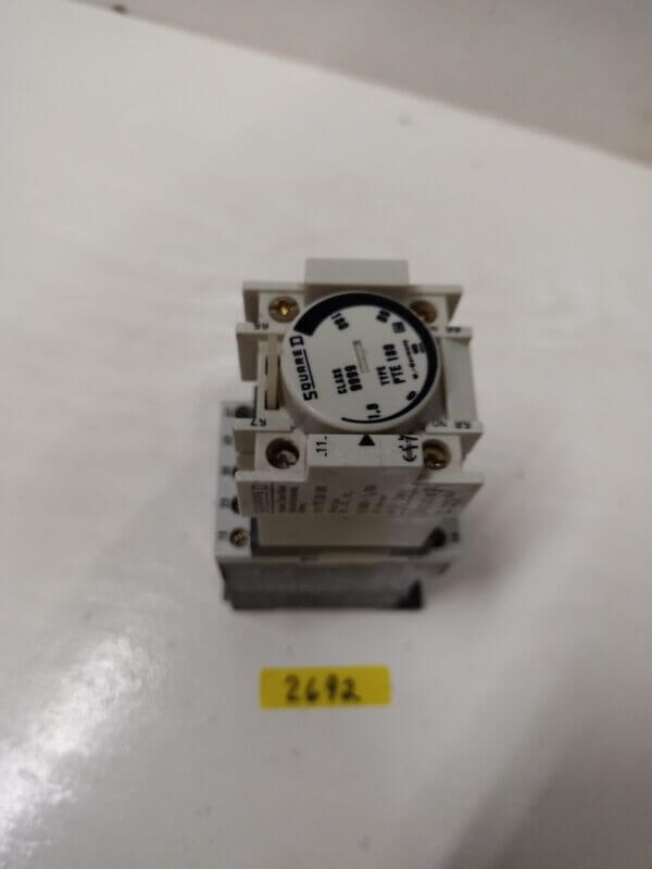CONTROL RELAY 40A 600V COIL 110/120VAC WITH TIMER PTE 30-180 - Image 4