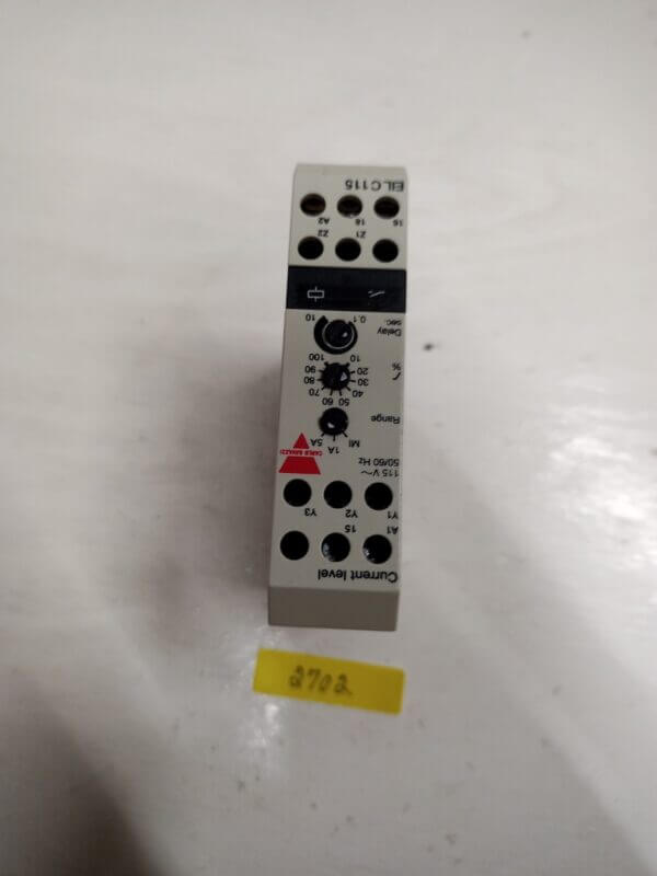 ELECTROMATIC CONTROL RELAY 115 VAC SUPPLY CT AC OVER/CURRENT