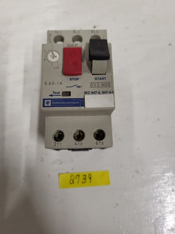 MOTOR CIRCUIT BREAKER, 0.63-1A