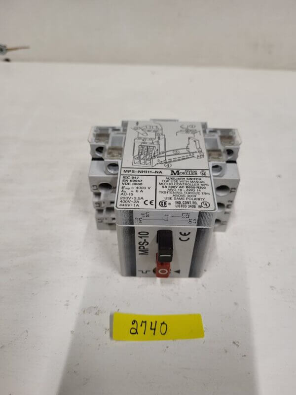 MOTOR CIRCUIT BREAKER, 7.5HP, 6-10A MPS-NH111 - Image 3