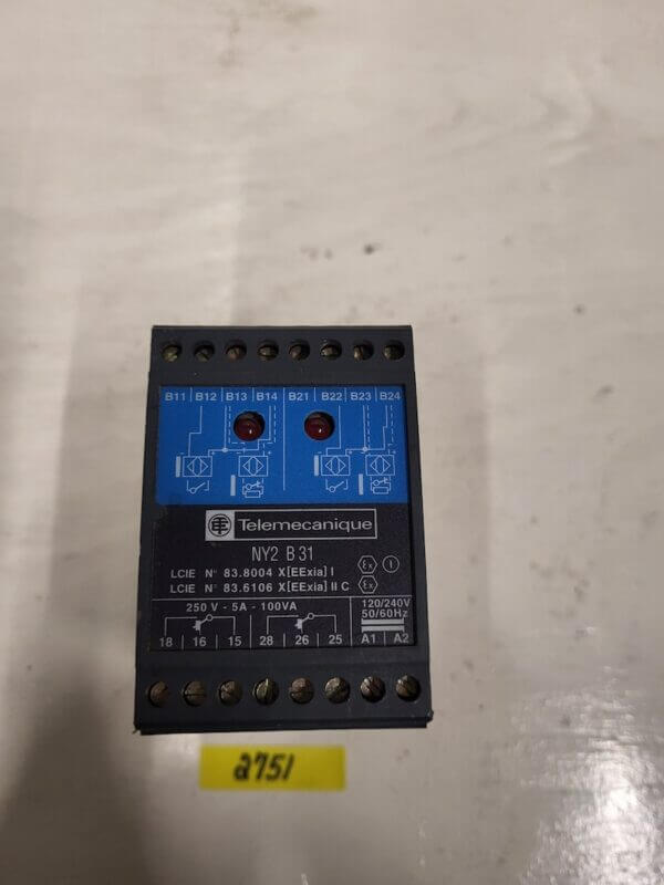 SAFETY BARRIER RELAY 2 CHANNELS 120/240VAC