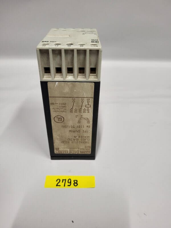 THERMISTOR RELAY CLASS 8430 TYPE DVR SIB Electric Inc