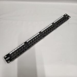 UNSHIELDED PATCH PANEL 24-PORT CAT 5/5E