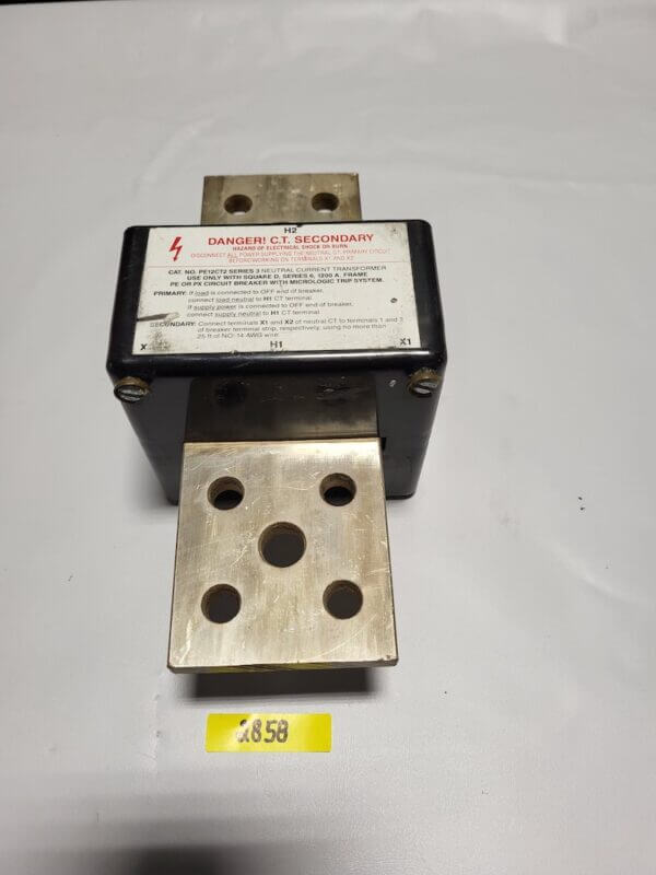 NEUTRAL CURRENT TRANSFORMER USED WITH SQD BREAKER SERIE 6 1200A - Image 2