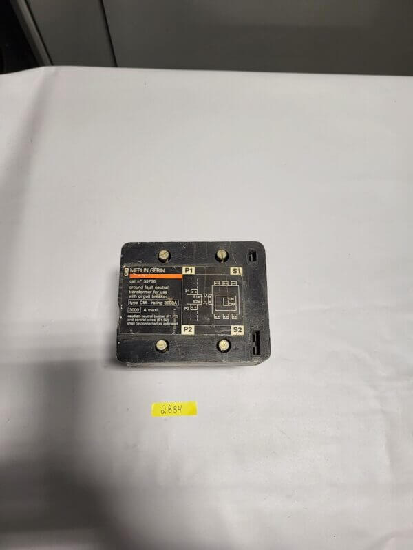GROUND FAULT NEUTRAL TRANSFORMER 3000A USED WITH CM