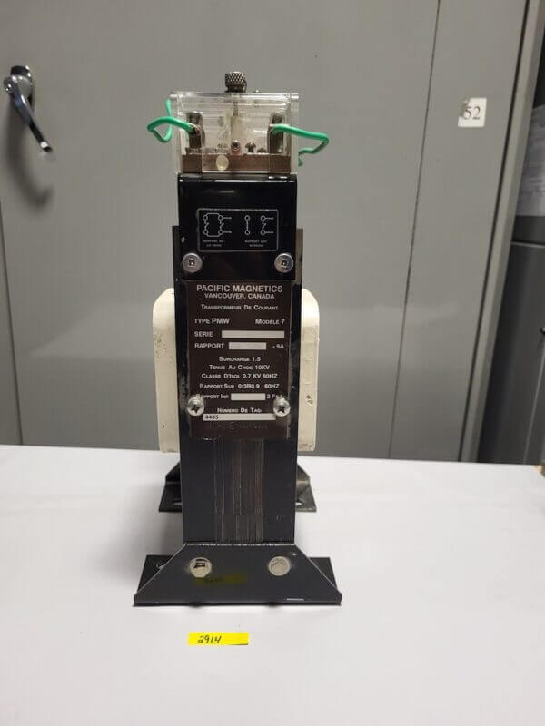 CURRENT TRANSFORMER TYPE PMU, MODEL 7 1000-2000:5A SERIE 2124 - Image 2