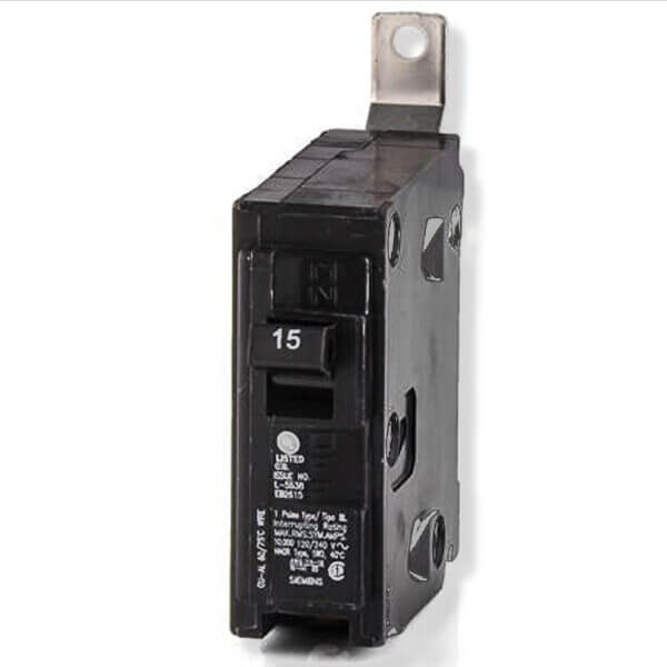 BREAKER 15A 120V 1P - SIEMENS - Used - TESTED - Batch of 1 to 500 units