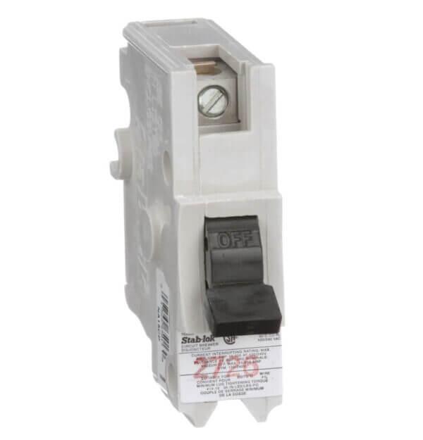 BREAKER 15A 120V 1P - FEDERAL / STAB LOK - Used - TESTED - Batch of 1 to 500 units