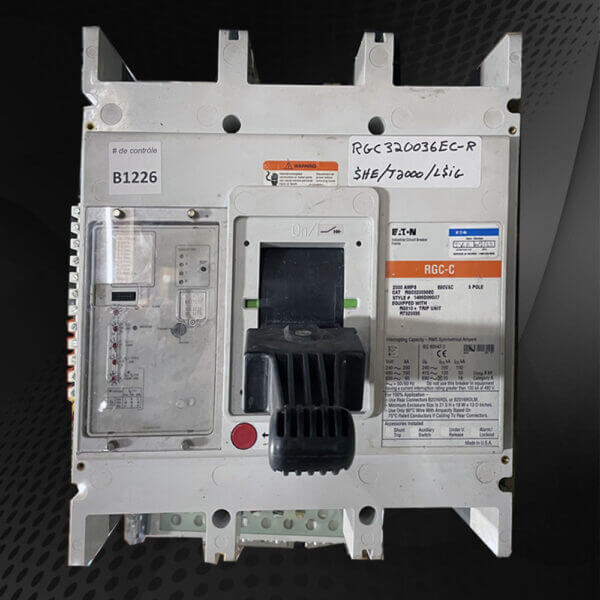 DISJ 2000A 600V 3P M/O FIXE EATON LSIG