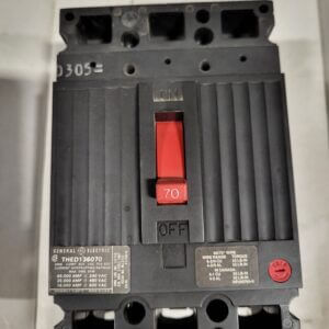 BREAKER 70A 600V 3P GE - Used - TESTED