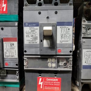 BREAKER 600A 600V 3P G.E. 25KA - Used - TESTED