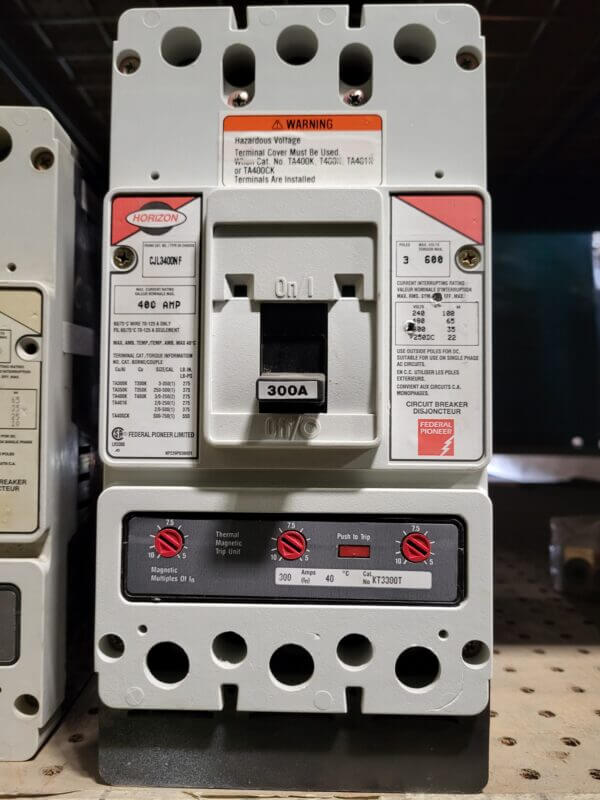 BREAKER 400A 600V 3P FPE 35KA FRAME ONLY - Used - TESTED