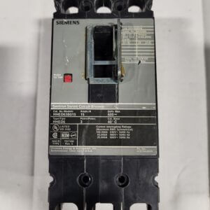 BREAKER 15A 600V 3P SIEMENS - Used - TESTED