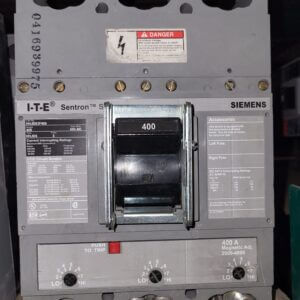 BREAKER 400A 600V 3P SIEMENS 50KA - Used - TESTED