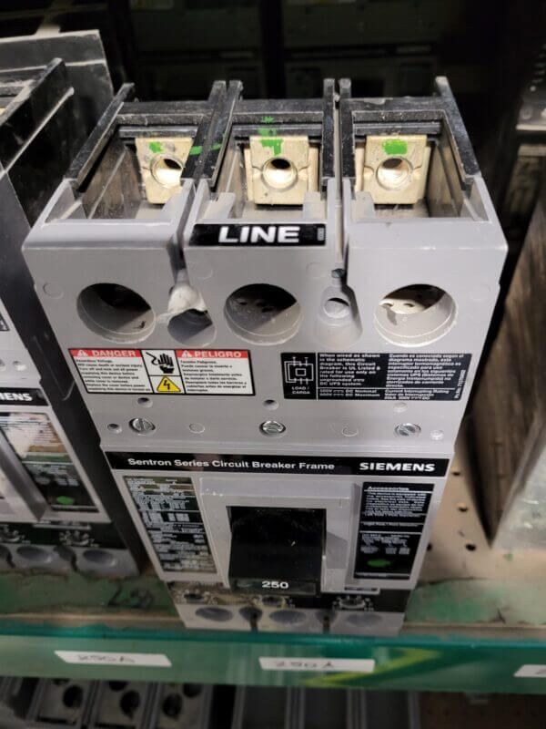 BREAKER 250A 600V 3P ITE - Used - TESTED - Image 3