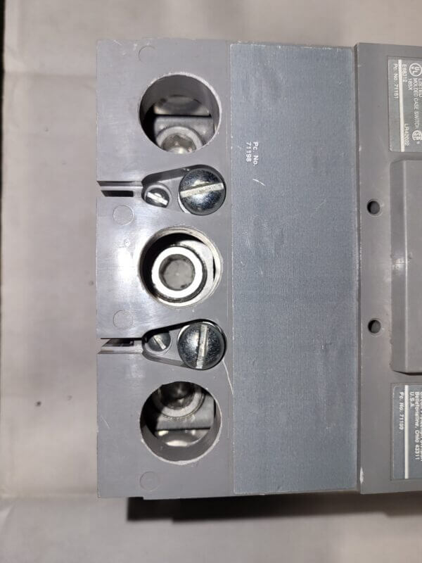 BREAKER 250A 600V 3P ITE INT. ONLY - Used - TESTED - Image 2