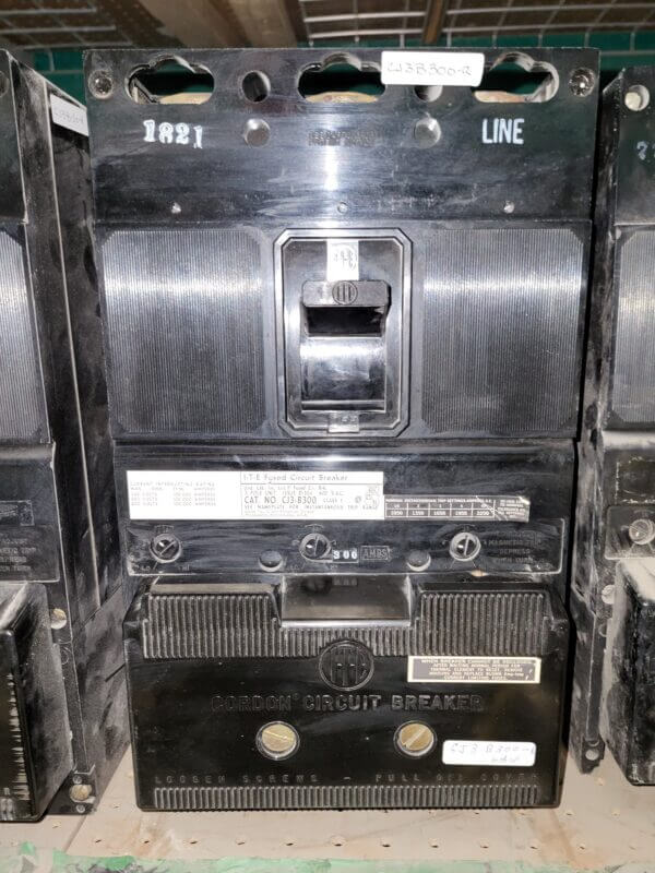 BREAKER 400A 600V 3P ITE CORDON - Used - TESTED