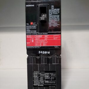 BREAKER 50A 600V 3P SIEMENS TRIPAC - Used - TESTED