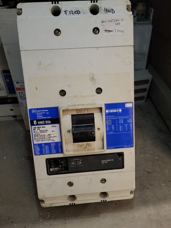 BREAKER 1200A 600V 3PL C.H. - Used - TESTED