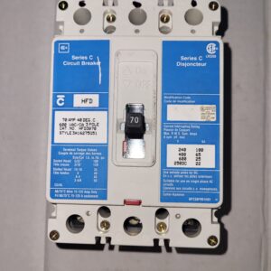 BREAKER 70A 600V 3P CUTLER HAMMER - Used - TESTED