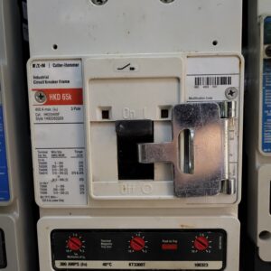 BREAKER 400A 600V 3P CUTLER HAMMER 35KA FRAME ONLY - Used - TESTED